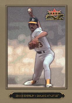 2002 Fleer Fall Classic - Championship Gold #82 Dennis Eckersley Front