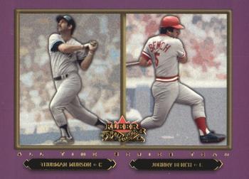 2002 Fleer Fall Classic - Championship Gold #95 Thurman Munson / Johnny Bench Front