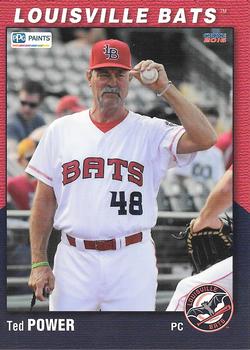 2016 Choice Louisville Bats #32 Ted Power Front