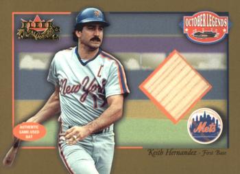 2002 Fleer Fall Classic - October Legends Game Used Gold #NNO Keith Hernandez Front