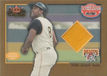 2002 Fleer Fall Classic - October Legends Game Used Gold #NNO Willie Stargell Front