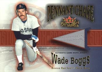 2002 Fleer Fall Classic - Pennant Chase Game Used #NNO Wade Boggs Front