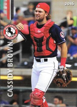 2016 Grandstand Billings Mustangs #NNO Cassidy Brown Front
