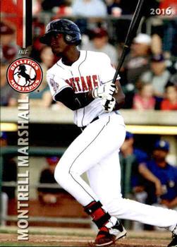 2016 Grandstand Billings Mustangs #NNO Montrell Marshall Front