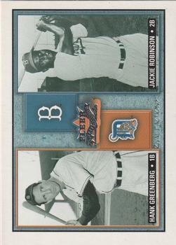 2002 Fleer Fall Classic - Rival Factions #33 RF Hank Greenberg / Jackie Robinson Front