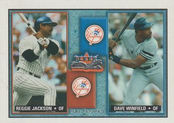 2002 Fleer Fall Classic - Rival Factions #37 RF Reggie Jackson / Dave Winfield Front