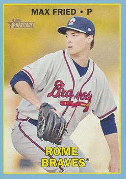 2016 Topps Heritage Minor League - Blue #78 Max Fried Front