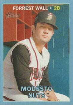 2016 Topps Heritage Minor League - Blue #103 Forrest Wall Front