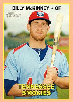 2016 Topps Heritage Minor League - Peach #108 Billy McKinney Front