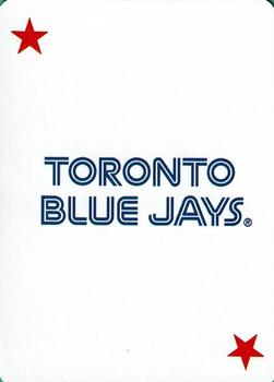 1995 Bicycle Aces Toronto Blue Jays Playing Cards #NNO Toronto Blue Jays Front