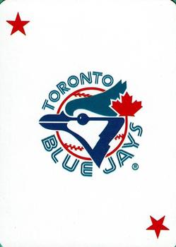 1995 Bicycle Aces Toronto Blue Jays Playing Cards #NNO Team Logo Card Front