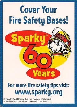 2011 Toronto Blue Jays Swing into Summer Safety #NNO Sparky 60 Years Back