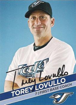 2011 Toronto Blue Jays Swing into Summer Safety #NNO Torey Lovullo Front