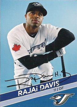 2011 Toronto Blue Jays Swing into Summer Safety #NNO Rajai Davis Front