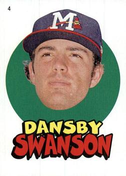 2016 Topps Heritage Minor League - 1967 Topps Sticker #4 Dansby Swanson Front