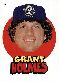2016 Topps Heritage Minor League - 1967 Topps Sticker #19 Grant Holmes Front