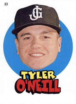 2016 Topps Heritage Minor League - 1967 Topps Sticker #23 Tyler O'Neill Front