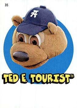 2016 Topps Heritage Minor League - 1967 Topps Sticker #35 Ted E. Tourist Front