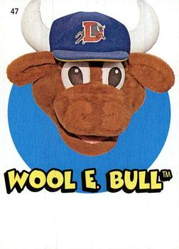 2016 Topps Heritage Minor League - 1967 Topps Sticker #47 Wool E. Bull Front