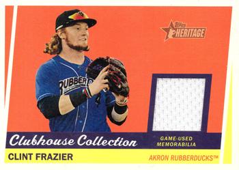 2016 Topps Heritage Minor League - Clubhouse Collection Relics #CCR-CF Clint Frazier Front