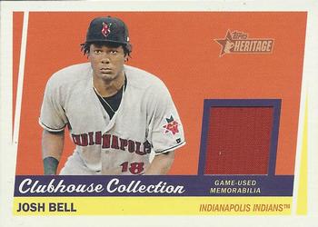 2016 Topps Heritage Minor League - Clubhouse Collection Relics #CCR-JBE Josh Bell Front
