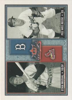 2002 Fleer Fall Classic - Rival Factions Retail #20 RF Stan Musial / Pee Wee Reese  Front