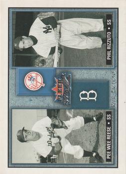 2002 Fleer Fall Classic - Rival Factions Retail #26 RF Pee Wee Reese / Phil Rizzuto  Front