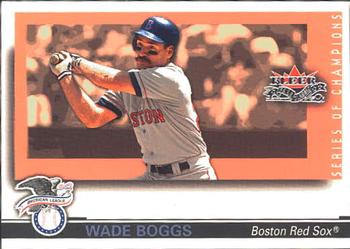 2002 Fleer Fall Classic - Series of Champions #2 SC Wade Boggs Front
