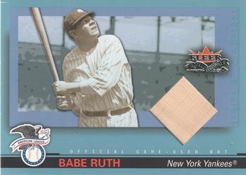 2002 Fleer Fall Classic - Series of Champions Game Used #SOC-BR Babe Ruth Front