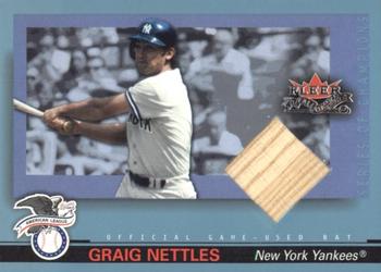 2002 Fleer Fall Classic - Series of Champions Game Used #SOC-GN Graig Nettles Front
