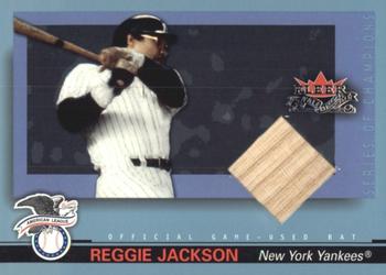 2002 Fleer Fall Classic - Series of Champions Game Used #SOC-RJ Reggie Jackson Front