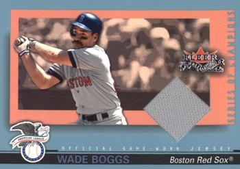 2002 Fleer Fall Classic - Series of Champions Game Used #SOC-WB Wade Boggs Front