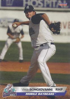 2008 Choice Mobile BayBears #03 Vince Bongiovanni Front