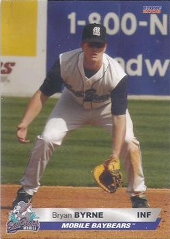 2008 Choice Mobile BayBears #06 Bryan Byrne Front