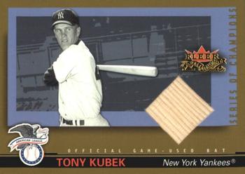 2002 Fleer Fall Classic - Series of Champions Game Used Gold #SOC-TK Tony Kubek Front