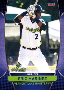 2016 Choice Vermont Lake Monsters #3 Eric Marinez Front