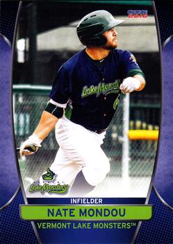 2016 Choice Vermont Lake Monsters #7 Nate Mondou Front