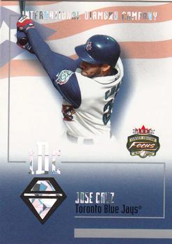 2002 Fleer Focus Jersey Edition - International Diamond Company #10IDC Jose Cruz Jr.  Front