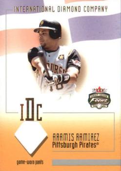 2002 Fleer Focus Jersey Edition - International Diamond Company Game Used #NNO Aramis Ramirez Front