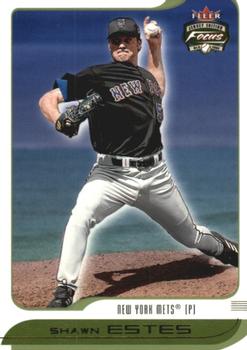 2002 Fleer Focus Jersey Edition - Jersey Parallel #68 Shawn Estes Front