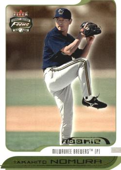 2002 Fleer Focus Jersey Edition - Jersey Parallel #258 Takahito Nomura Front