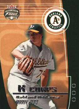 2002 Fleer Focus Jersey Edition - K Corps #11KC Barry Zito  Front