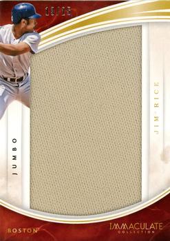 2016 Panini Immaculate Collection - Immaculate Jumbo #IJ-JR Jim Rice Front