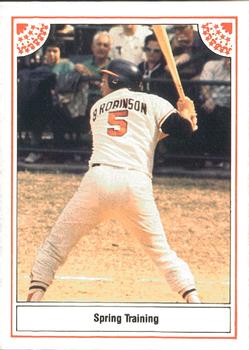 1983 ASA The Brooks Robinson Story - Autographed Red Border #9 Brooks Robinson Front