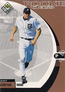 1999 UD Choice #3 Matt Anderson Front