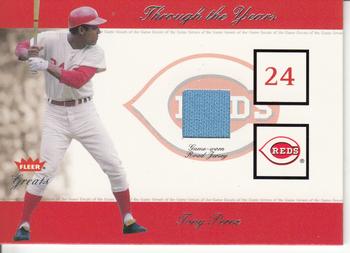 2002 Fleer Greats of the Game - Through the Years Level 1 #NNO Tony Perez Front