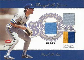 2002 Fleer Greats of the Game - Through the Years Level 3 #NNO Paul Molitor Front