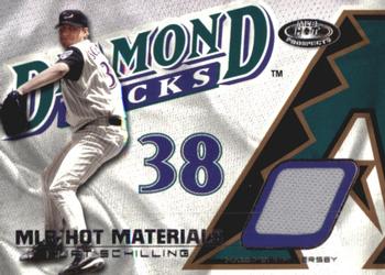 2002 Fleer Hot Prospects - MLB Hot Materials #HM-CS Curt Schilling Front