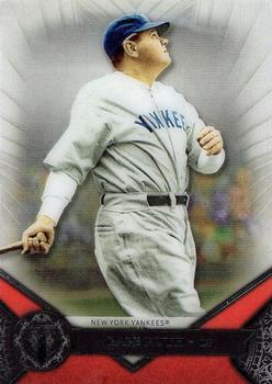 2017 Topps Tribute #1 Babe Ruth Front