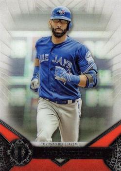 2017 Topps Tribute #22 Jose Bautista Front